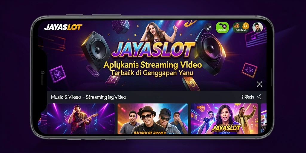 Antarmuka JAYASLOT dengan fitur canggih untuk Streaming Video.