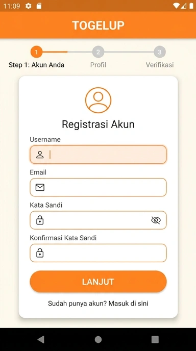Panduan Registrasi Akun Baru Togelup